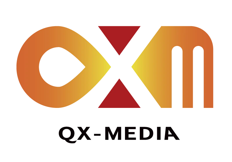 QX-MEDIA 千鑫科技品牌標誌